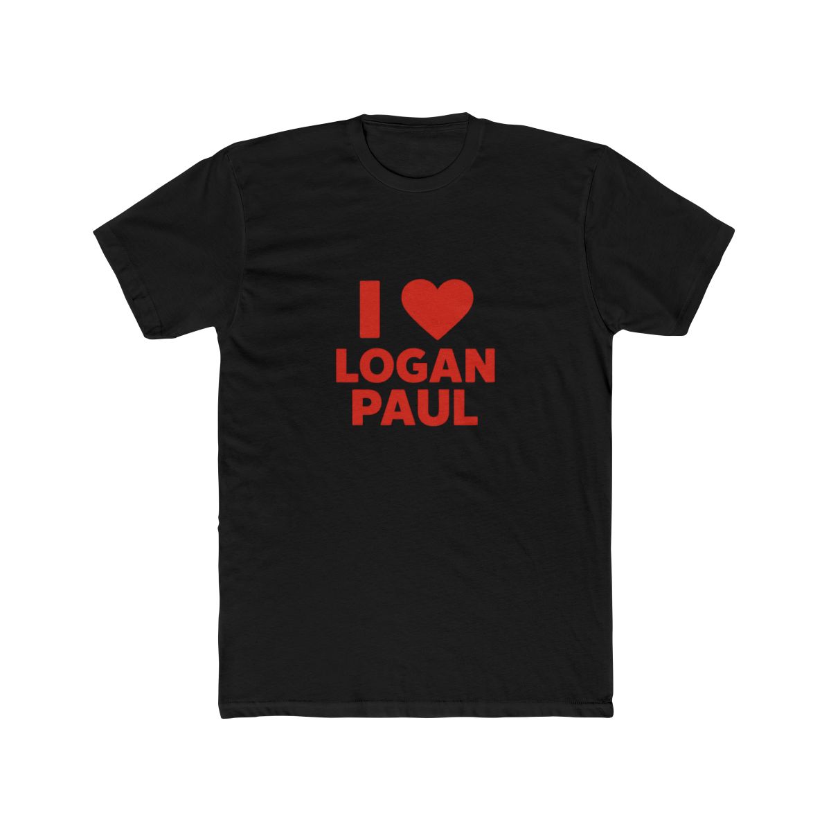 I Love Logan Paul Bold Fan T-Shirt