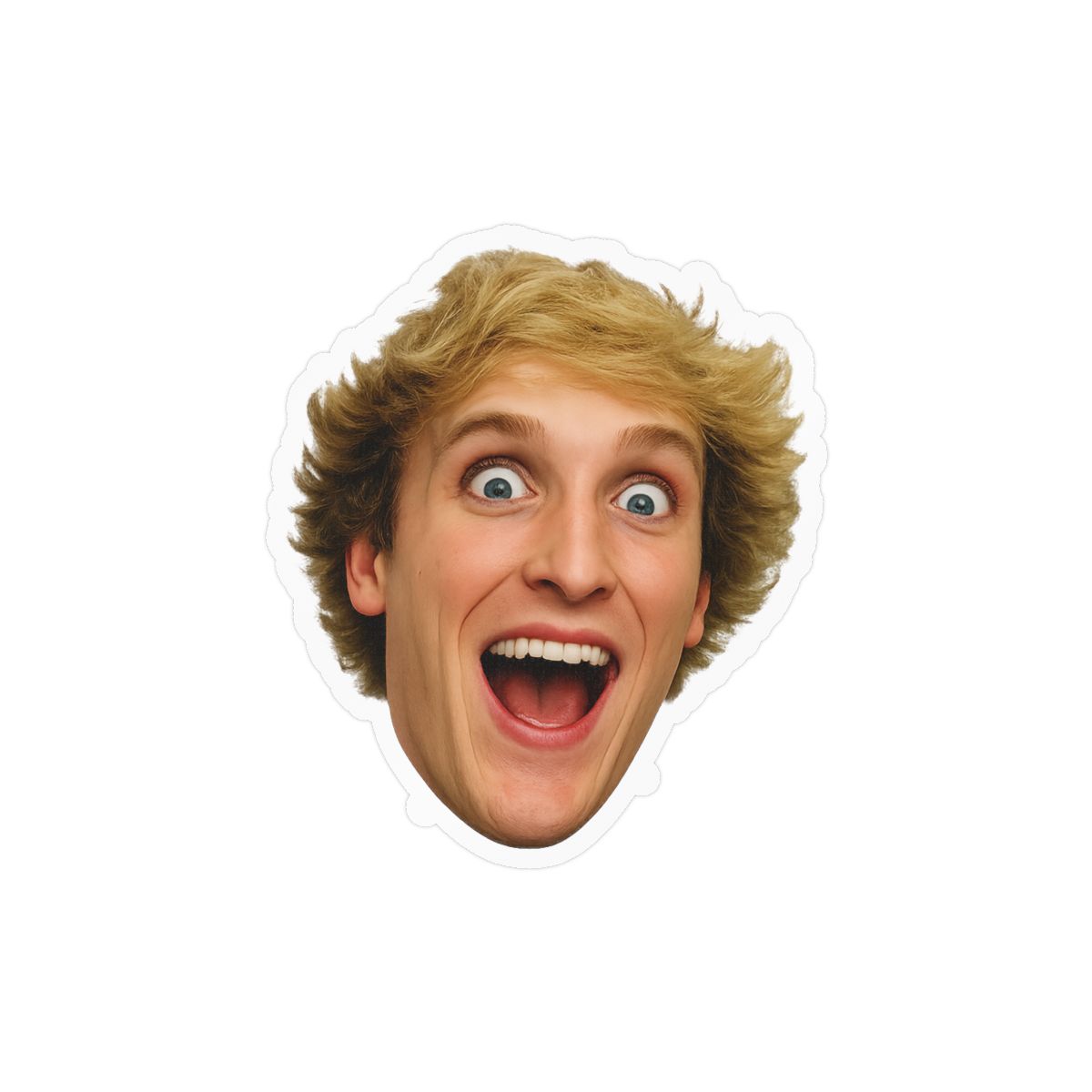 Logan Paul Bold Fan Sticker | Iconic Vinyl Decal